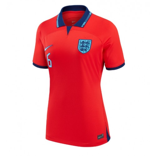 Maillot de foot Angleterre Harry Maguire #6 Extérieur Femmes Monde 2022 Manches Courte